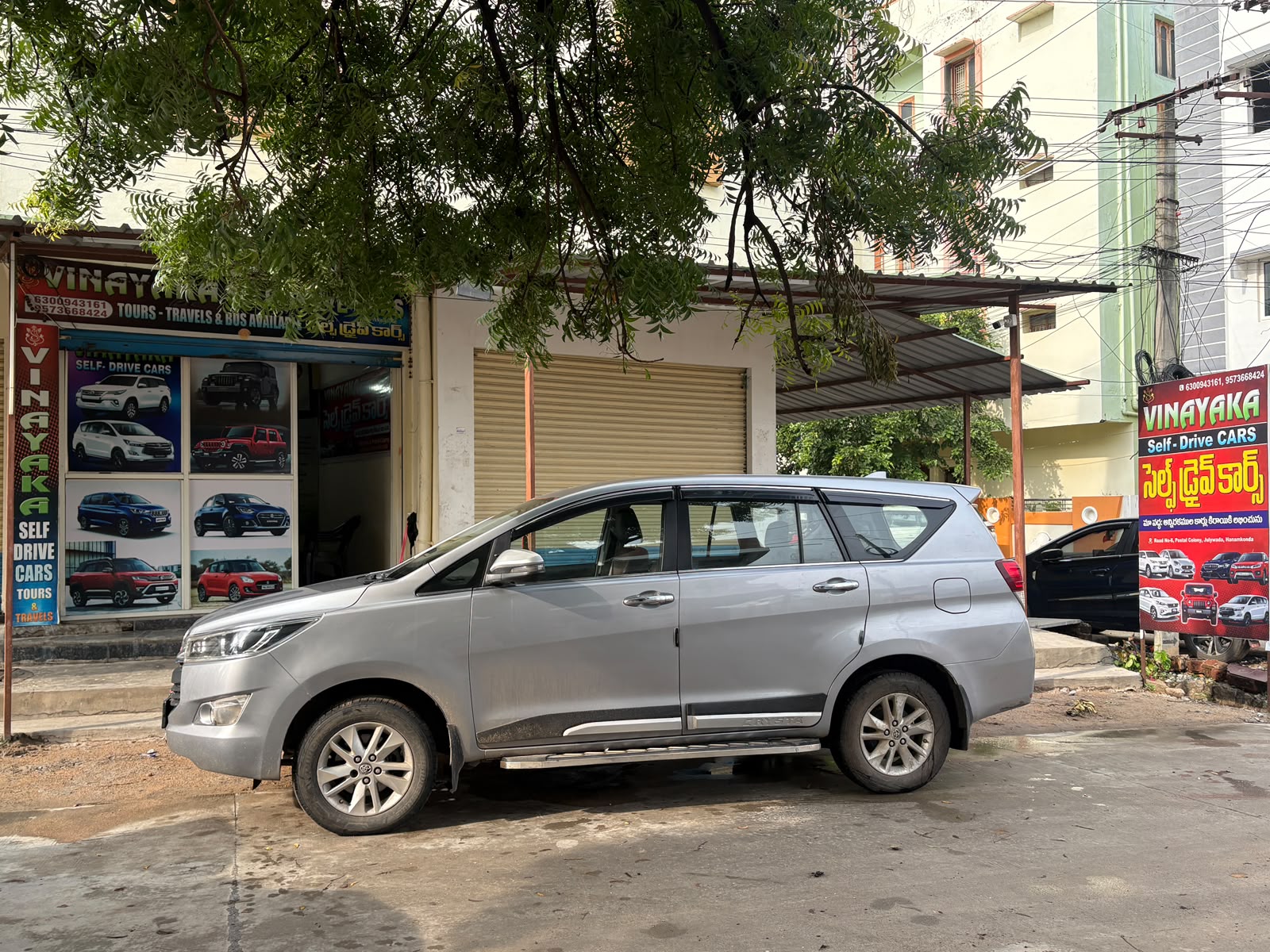 Toyota Innova Crysta Z-2.5 self drive rental in Warangal